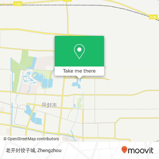老开封饺子城 map