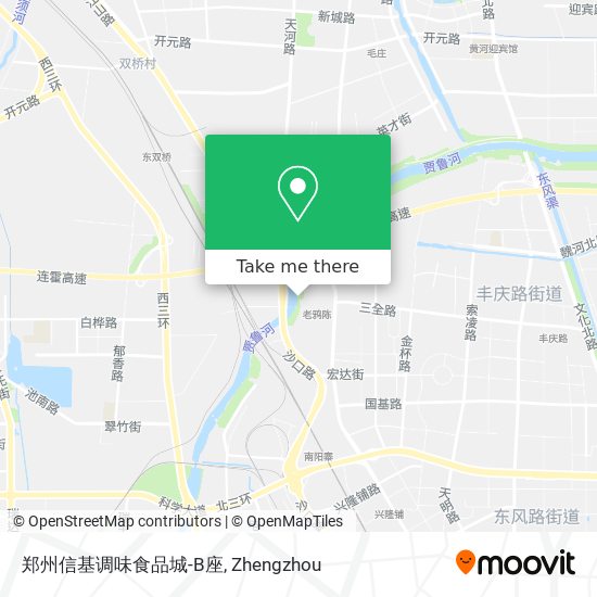 郑州信基调味食品城-B座 map