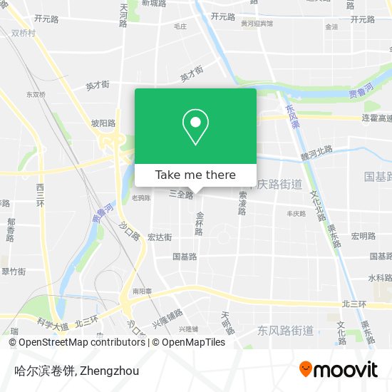 哈尔滨卷饼 map
