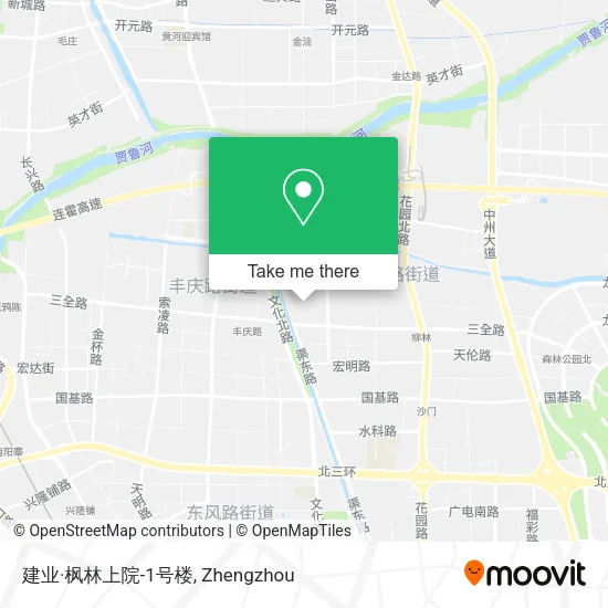 建业·枫林上院-1号楼 map