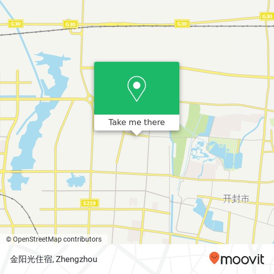 金阳光住宿 map