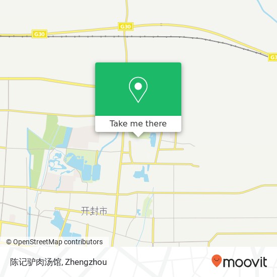 陈记驴肉汤馆 map