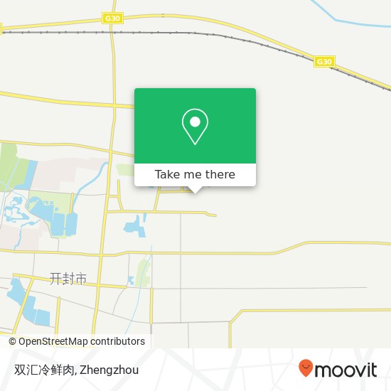 双汇冷鲜肉 map