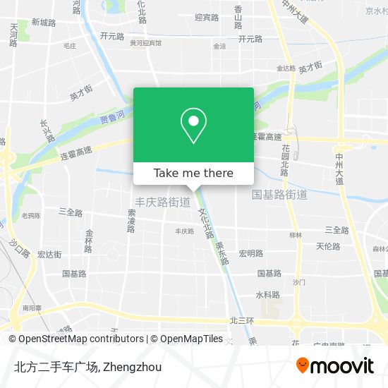北方二手车广场 map
