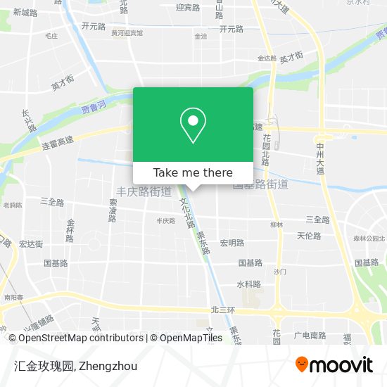 汇金玫瑰园 map