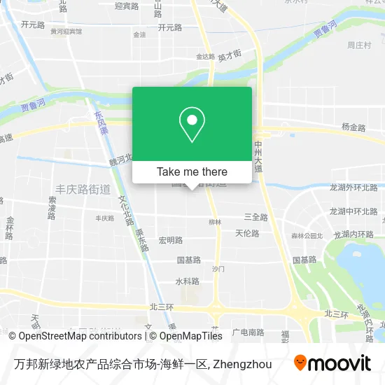 万邦新绿地农产品综合市场-海鲜一区 map