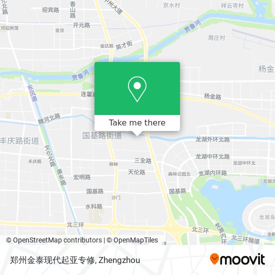 郑州金泰现代起亚专修 map