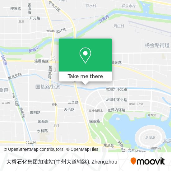 大桥石化集团加油站(中州大道辅路) map