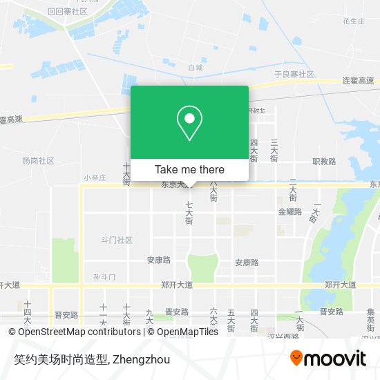 笑约美场时尚造型 map