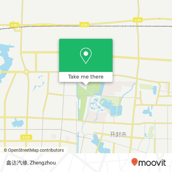 鑫达汽修 map