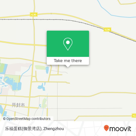 乐福蛋糕(御景湾店) map