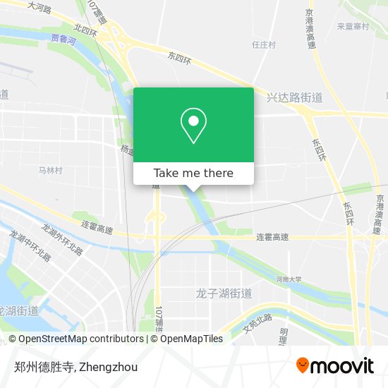 郑州德胜寺 map