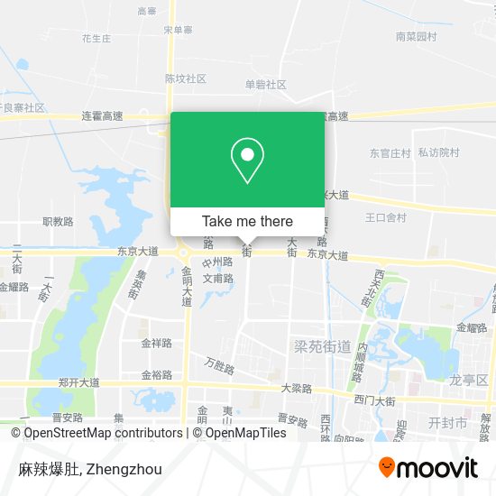 麻辣爆肚 map