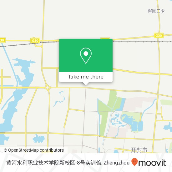 黄河水利职业技术学院新校区-8号实训馆 map
