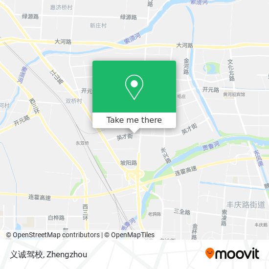 义诚驾校 map