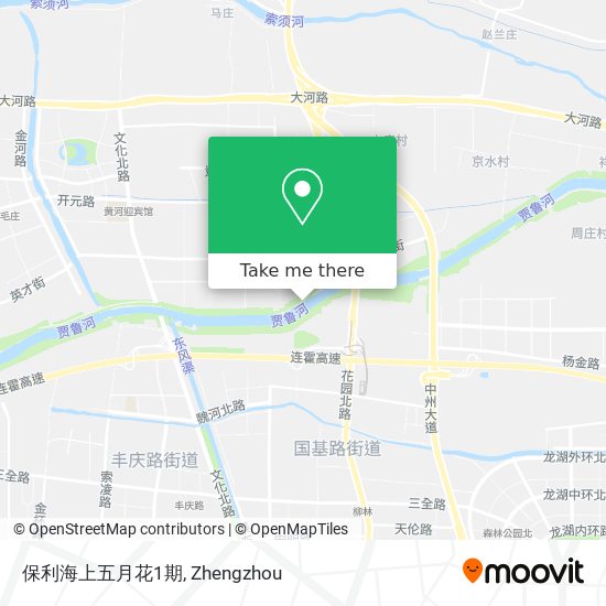 保利海上五月花1期 map