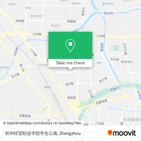 郑州经贸职业学院学生公寓 map