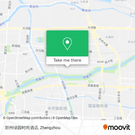郑州绿园时尚酒店 map