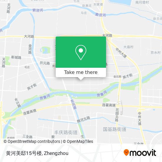 黄河美邸15号楼 map
