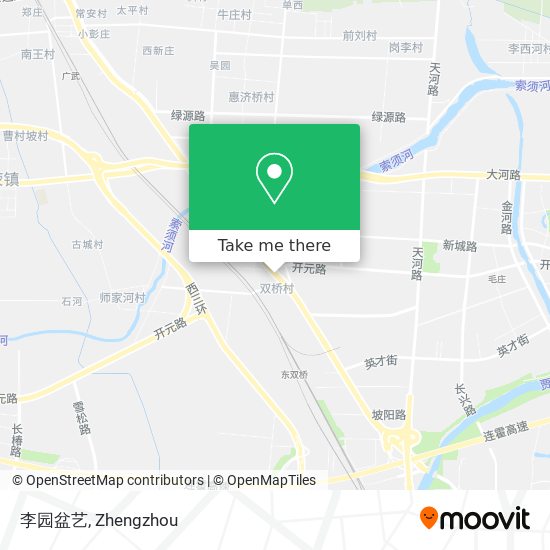李园盆艺 map