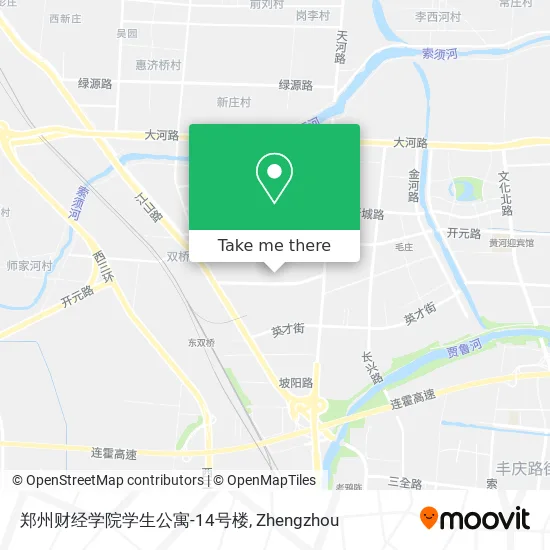 郑州财经学院学生公寓-14号楼 map