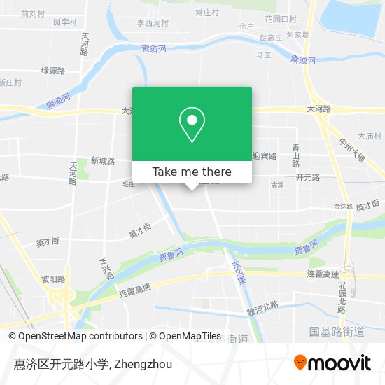 惠济区开元路小学 map