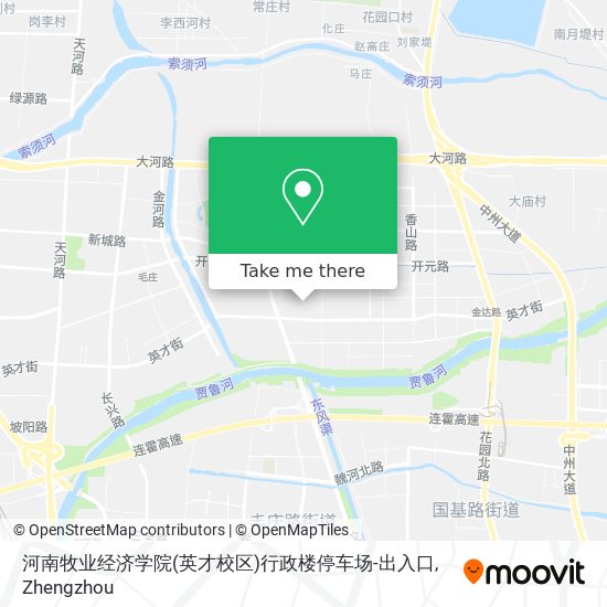 河南牧业经济学院(英才校区)行政楼停车场-出入口 map