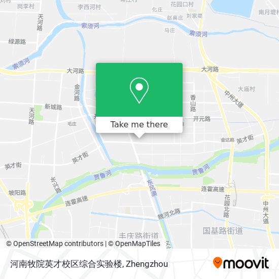 河南牧院英才校区综合实验楼 map