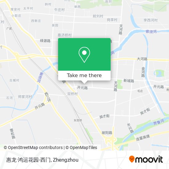 惠龙·鸿运花园-西门 map