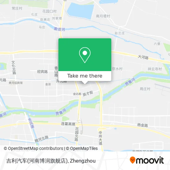 吉利汽车(河南博润旗舰店) map