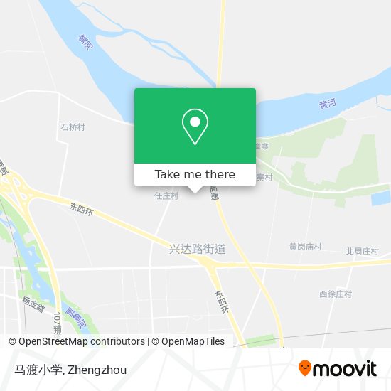 马渡小学 map