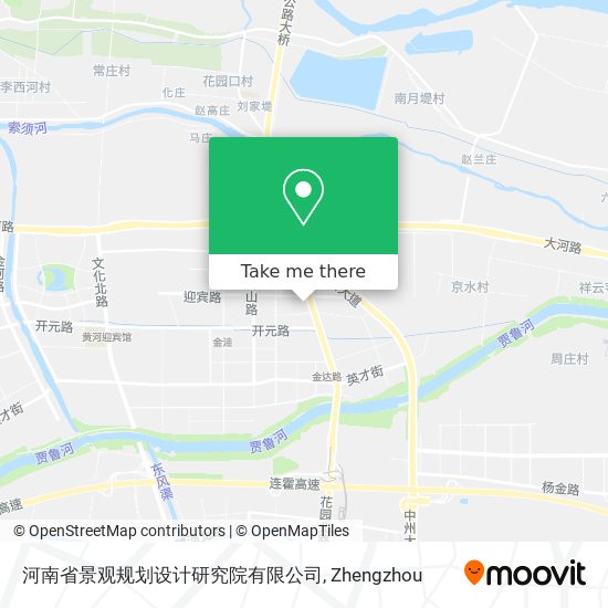 河南省景观规划设计研究院有限公司 map