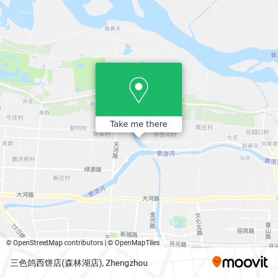 三色鸽西饼店(森林湖店) map