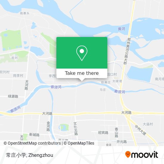 常庄小学 map