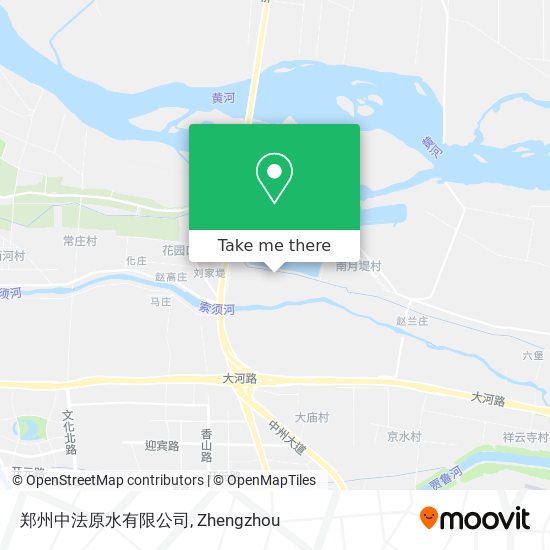 郑州中法原水有限公司 map