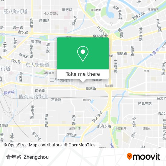 青年路 map