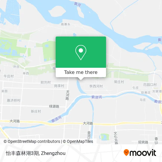 怡丰森林湖3期 map