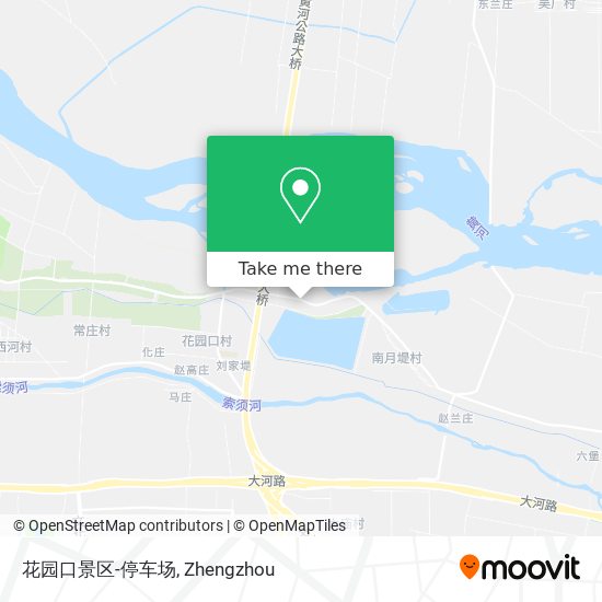 花园口景区-停车场 map