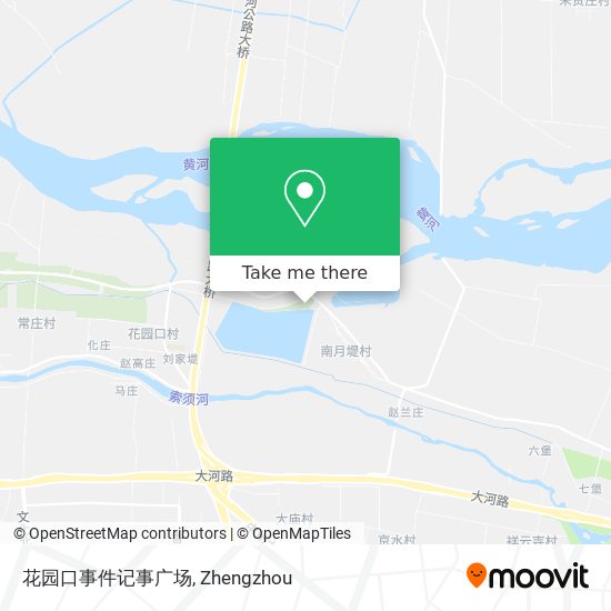 花园口事件记事广场 map