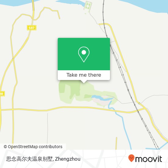 思念高尔夫温泉别墅 map