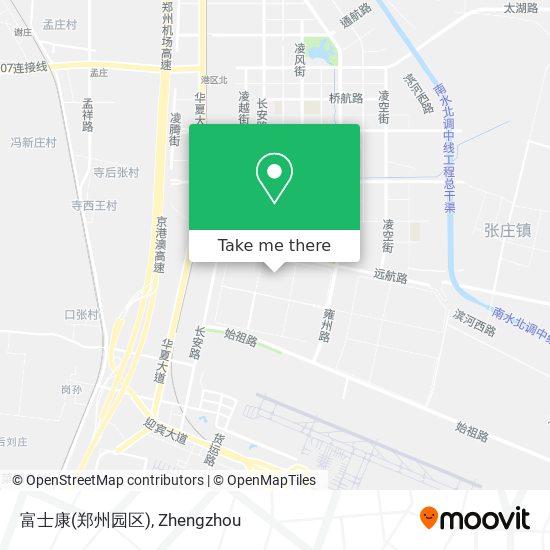 富士康(郑州园区) map