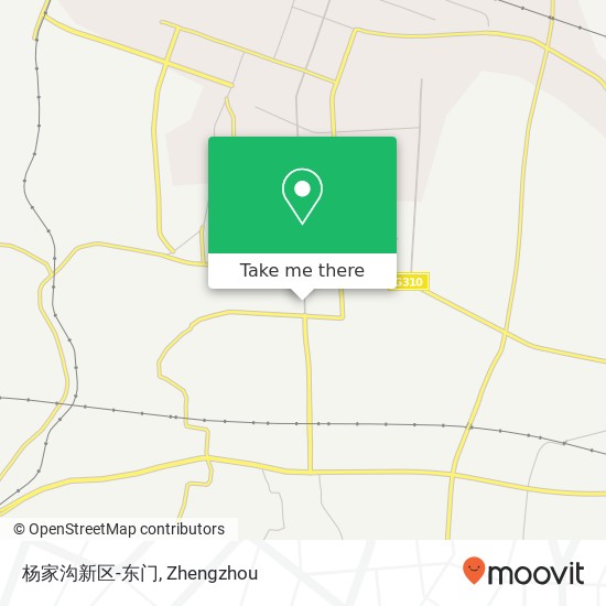 杨家沟新区-东门 map