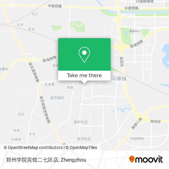 郑州学院宾馆二七区店 map