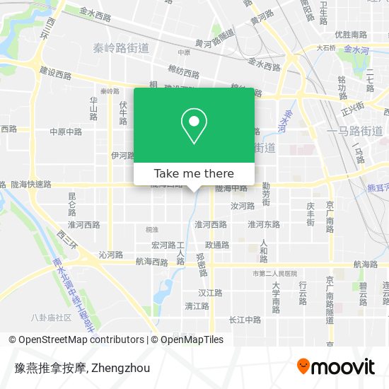 豫燕推拿按摩 map