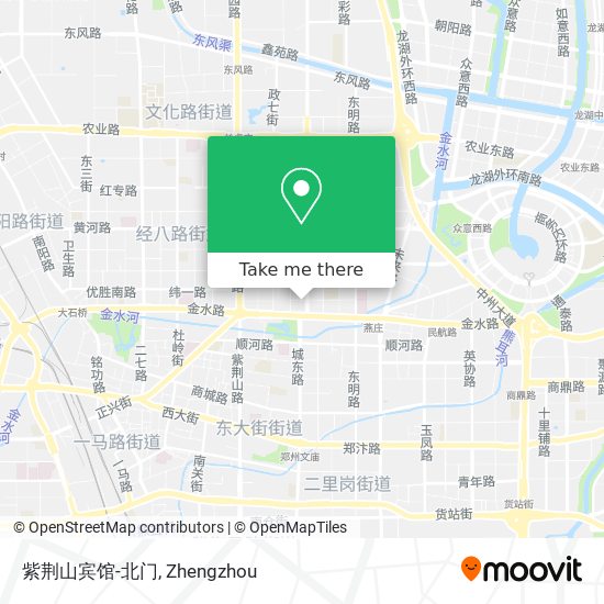 紫荆山宾馆-北门 map