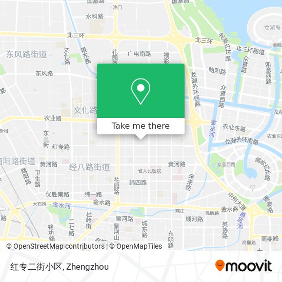 红专二街小区 map