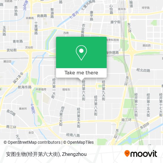 安图生物(经开第六大街) map