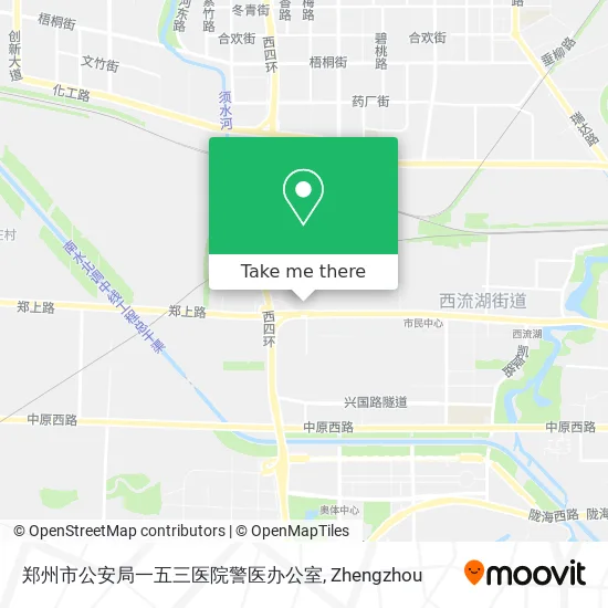 郑州市公安局一五三医院警医办公室 map