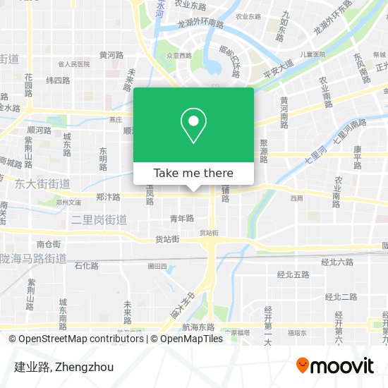 建业路 map