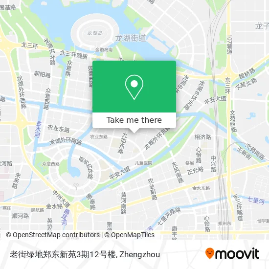 老街绿地郑东新苑3期12号楼 map